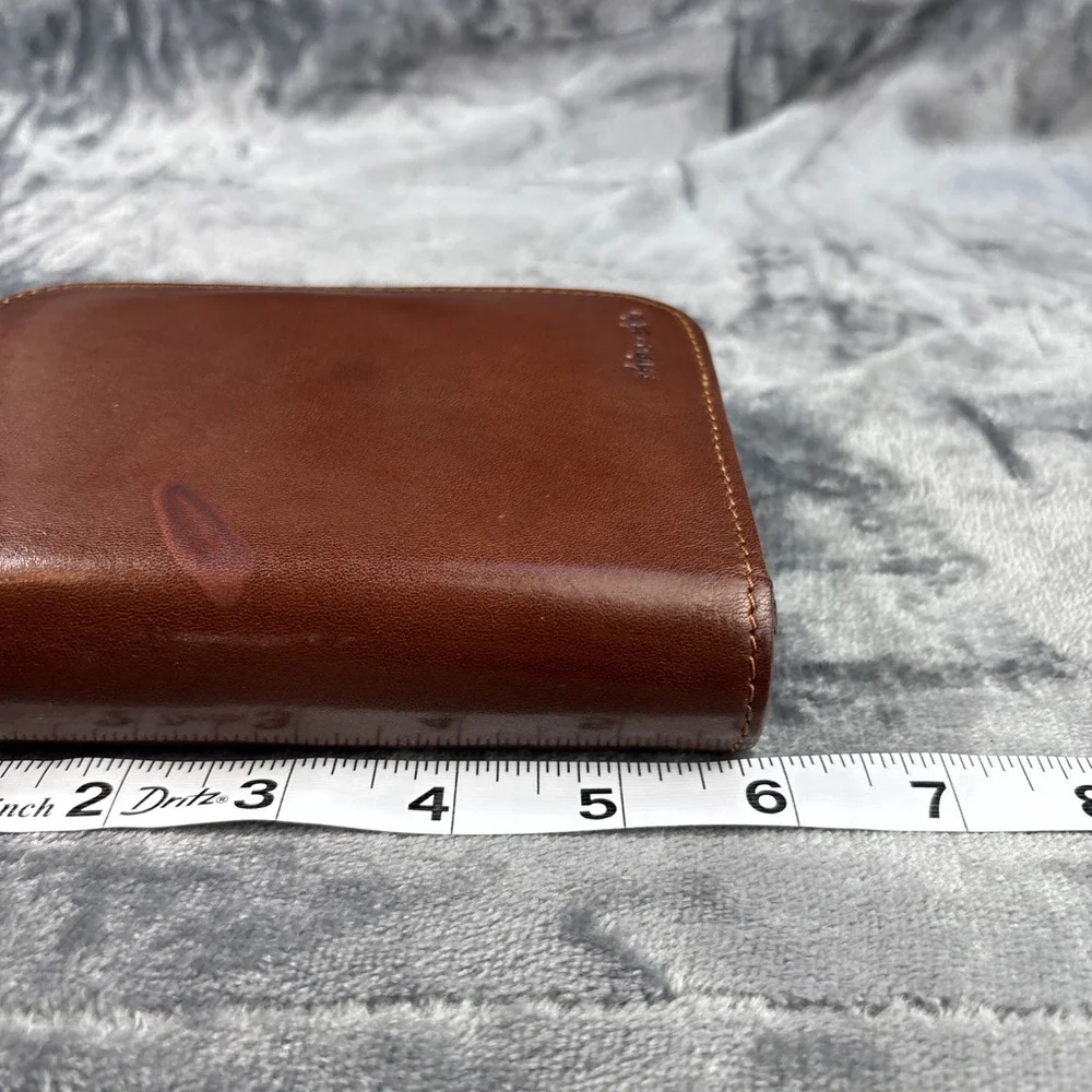 Rhinoskin Tri-Fold Brown Handheld Organizer‎ Leather Case For Electronic Devices